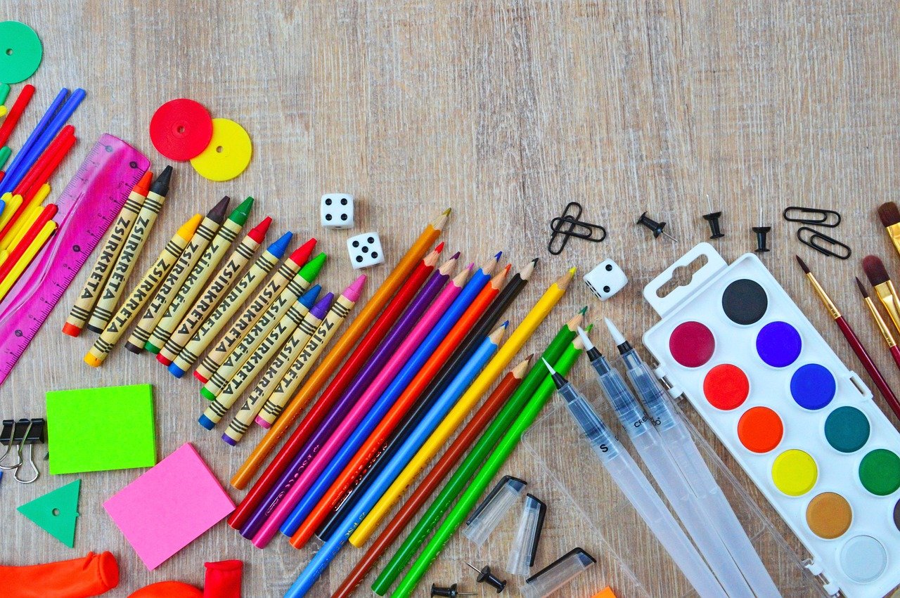school, back-to-school, brush, paint, watercolor, school starts, school supplies, color, academic year, education, learning, pencil, class, pencils, pens, plastics, school supplies, school supplies, school supplies, school supplies, school supplies
